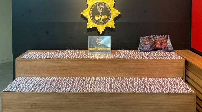 Şanlıurfa'da 3.234 Sentetik Hap Ele Geçirildi
