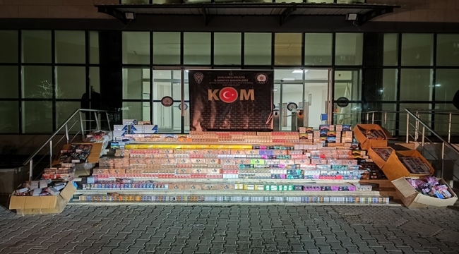 Şanlıurfa'da Büyük Kaçakçılık Operasyonu: 14 Bin Paket Sigara Ele Geçirildi!