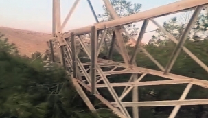 Şanlıurfa'da Direk Hırsızları Bölgeyi Elektriksiz Bıraktı