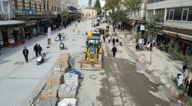 Şanlıurfa'da Divanyolu Modern Bir Görünüme Kavuşuyor