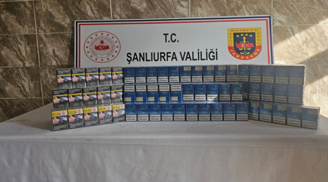 Şanlıurfa'da Kaçak Tütün ve Alkol Operasyonu