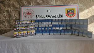 Şanlıurfa'da Kaçak Tütün ve Alkol Operasyonu