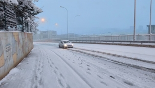 Şanlıurfa'da Kar Nedeni İle Bu Yollar Trafiğe Kapatıldı