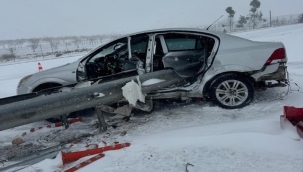 Şanlıurfa'da Kar Yağışı Feci Kazaya Yol Açtı: 1 Kişi Öldü