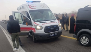 Şanlıurfa'da Karşıdan Geçen Çocuğa Hafif Ticari Araç Çarptı