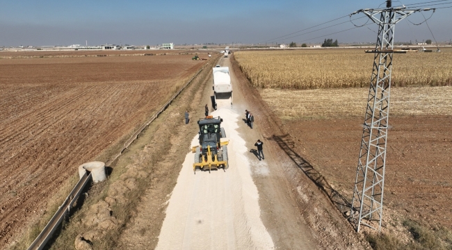 Şanlıurfa'da Kırsal Yollar Yenileniyor