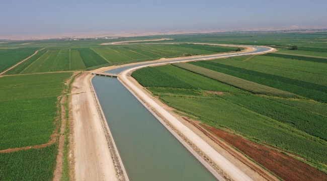 Şanlıurfa'da Kuraklığa Çözüm: DSİ Baraj Suyunu Kanallara Bıraktı