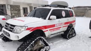 Şanlıurfa'da Paletli Ambulanslar Görev Başında