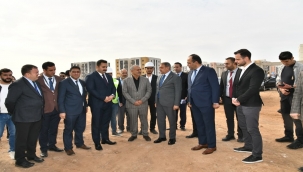 Şanlıurfa Valisi Hasan Şıldak, Viranşehir'de Devam Eden Projeleri İnceledi