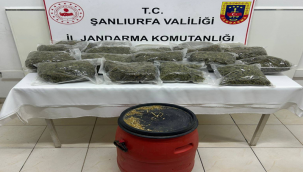 Suruç'ta 21 Kilogram Uyuşturucu Madde Ele Geçirildi