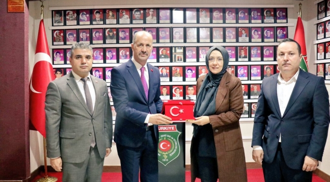 Vali Yardımcısı Nur Sevinç'ten Şehit ve Gazi Derneğine Ziyaret.