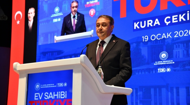 13 Bin 790 Sosyal Konut İçin Kura Heyecanı