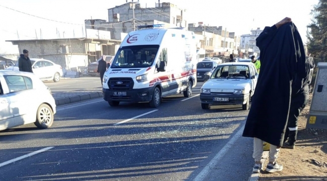 Akçakale'de trafik kazası: Yaşlı adama otomobil çarptı...