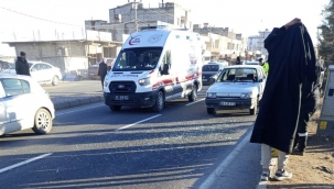 Akçakale'de trafik kazası: Yaşlı adama otomobil çarptı...