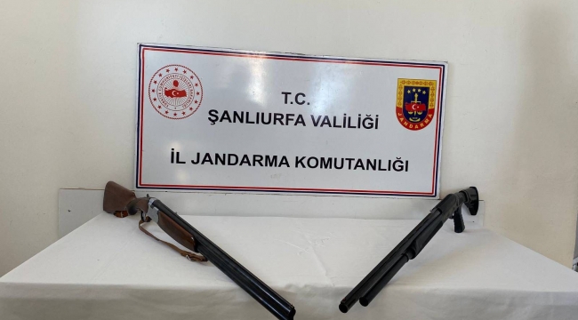 anlıurfa'da Ruhsatsız Silah Operasyonu