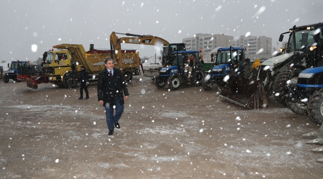 Başkan Canpolat Sahada: Haliliye Belediyesi Kar Yağışına Hazır