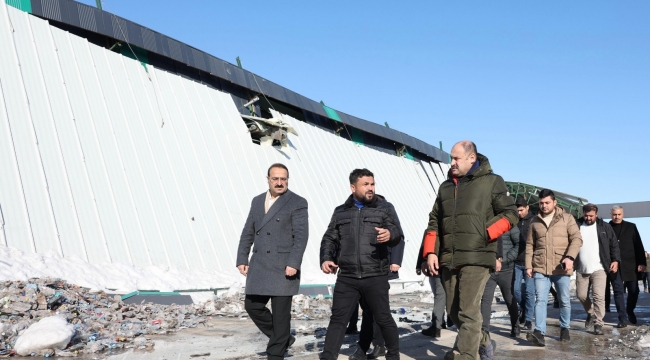 Başkan Gülpınar, Hasar Gören İşyerlerini Yerinde İnceledi