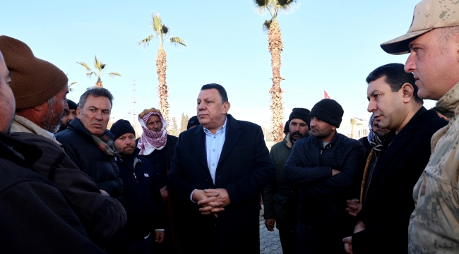 Başkan Özyavuz ve Vekil Özyavuz Halil Gündüz için yetkililerden bilgi aldı 
