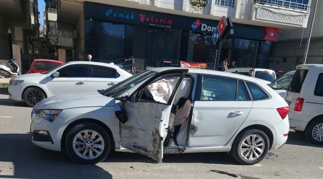 Birecik'te trafik kazası, 1 yaralı