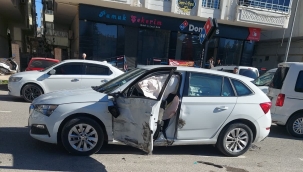 Birecik'te trafik kazası, 1 yaralı