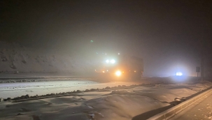 Büyükşehir 205 araç ve 804 personel ile kar mesaisi 