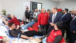 Büyükşehir'den Anlamlı Kan Bağışı Kampanyası
