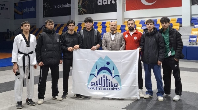 Eyyübiye Belediyesi Sporcuları 9 Madalya İle Alanya'ya Gidiyor