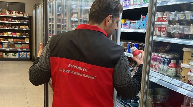 Eyyübiye'de Yeni Yılın İlk Gıda Denetimlerinde 3 İşletmeye 79 Bin TL Ceza