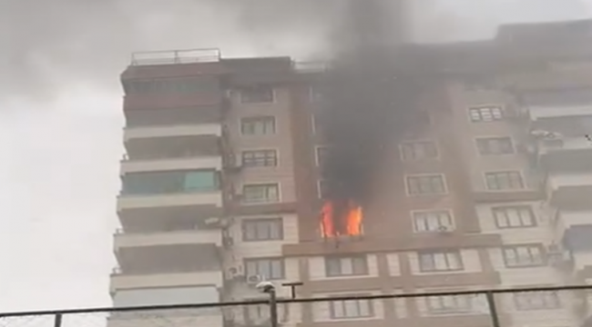 Karaköprü'de Yangın Alarmı!