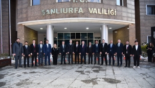 Mustafa Destici, Şanlıurfa Valisi Hasan Şıldak'ı Ziyaret Etti