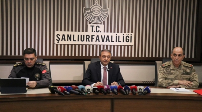 Şanlıurfa'da 2025 Yılı Güvenlik ve Asayiş Raporu Açıklandı