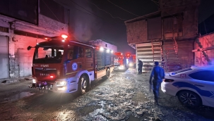 Şanlıurfa'da Gece Yarısı Yangın Paniği