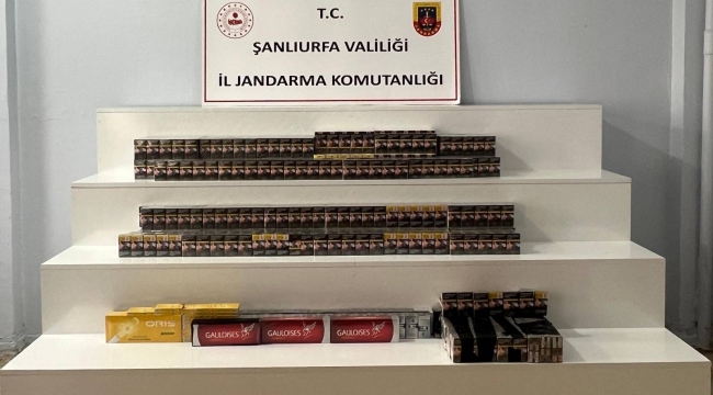 Şanlıurfa'da Kaçakçılara Darbe: Binlerce Kaçak Ürün Ele Geçirildi