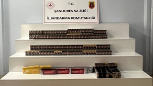 Şanlıurfa'da Kaçakçılara Darbe: Binlerce Kaçak Ürün Ele Geçirildi
