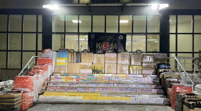 Şanlıurfa'da Kaçakçılık Operasyonu: 15 Milyon TL'lik Ürün Ele Geçirildi