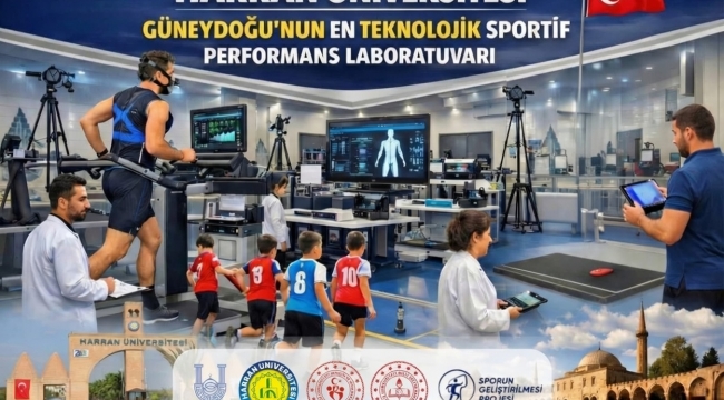 Şanlıurfa'da Sporun Bilimle Buluştuğu Merkez Kuruluyor