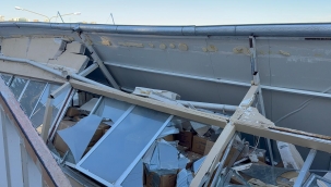 Şanlıurfa'da Yoğun Kar Yağışı Hastanede Hasara Yol Açtı