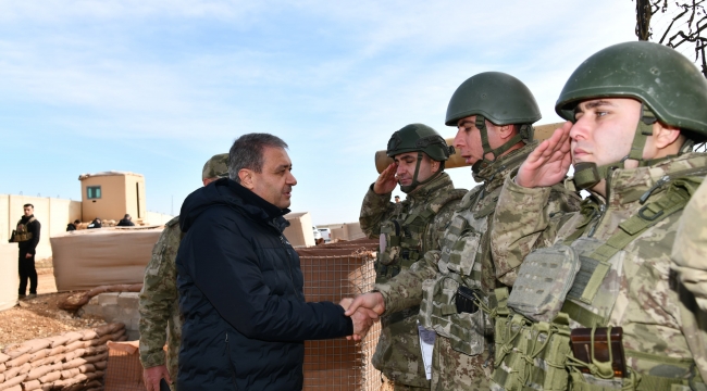 Şanlıurfa Valisi ve Komutanlar, Sınır Güvenliği İçin Bir Araya Geldi