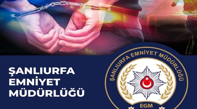 Siverek'te 10 Yıl 6 Ay Hapis Cezası Bulunan Firari Yakalandı