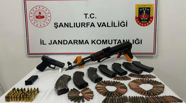 Siverek'te Ruhsatsız Silah Operasyonu