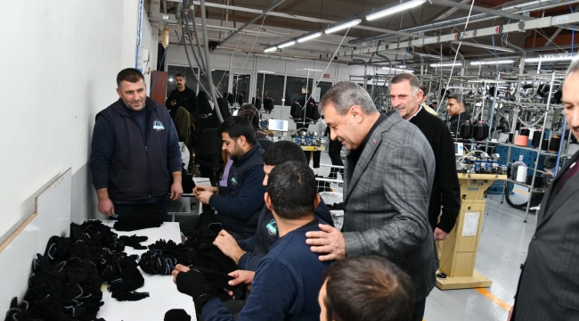 Vali Şıldak Organize Sanayi Bölgesinde