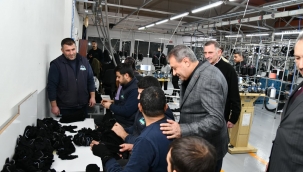 Vali Şıldak Organize Sanayi Bölgesinde