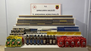 Viranşehir'de Binlerce Kaçak Ürün Ele Geçirildi