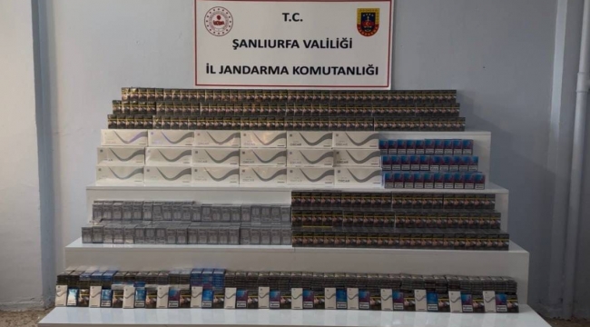 Viranşehir Yol Kontrolünde Kaçak Ürün Baskını