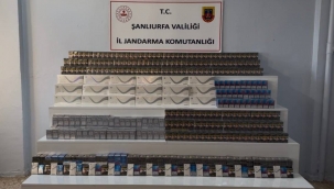 Viranşehir Yol Kontrolünde Kaçak Ürün Baskını