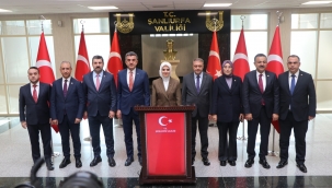 Bakan Mahinur Özdemir Göktaş Şanlıurfa Valiliğini Ziyaret Etti