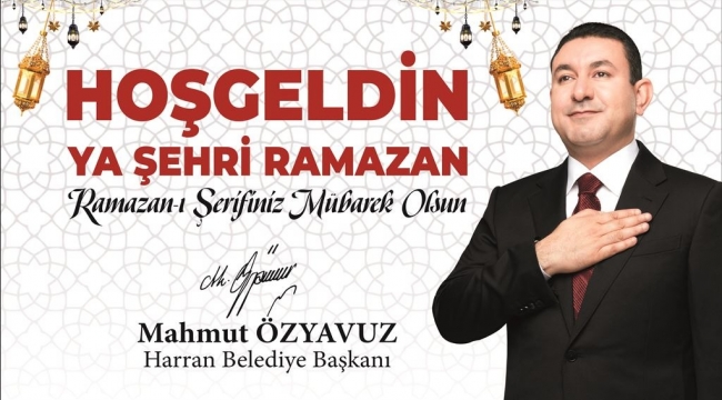 Başkan Özyavuz, Ramazan sabır şükür ve yardımlaşma ayıdır 