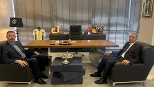 Dusak, Uğur Büyükhatipoğlu'nu ziyaret etti