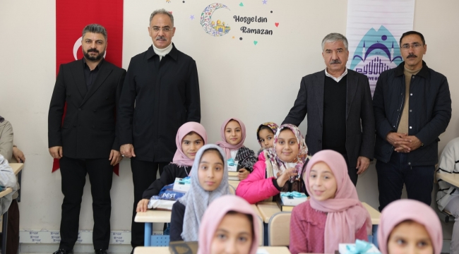 Eyyübiye'de Kur'an Okumaya Başlayan Çocuklar Büyük Sevinç Yaşadı