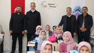 Eyyübiye'de Kur'an Okumaya Başlayan Çocuklar Büyük Sevinç Yaşadı